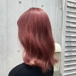 ミディアム カラー 🪭risa 暖色/レイヤー🪭のヘアスタイル