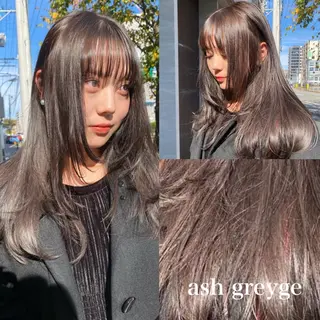 カラー qpula misuzuのヘアスタイル