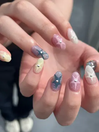 ネイル 🤎Two ERI🤎のネイルデザイン