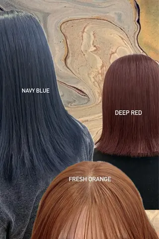 ミディアム カラー cupra所属・カワクボ ソラのヘアスタイル