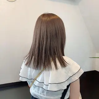 ミディアム カラー hair salon mtm所属・🕊mtm🫧梅田/ 定額制/透明感/艶髪のヘアスタイル