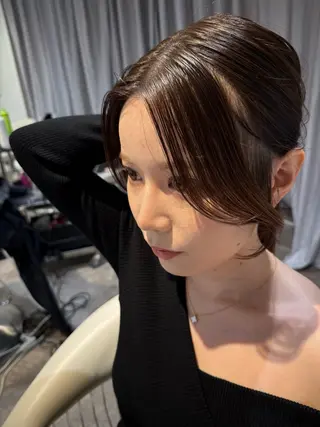 セミロング カラー 💎透明感カラー特化 💎TAISEIのヘアスタイル