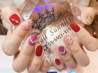 ネイル 長さだし専門店 M2　rikaのネイルデザイン