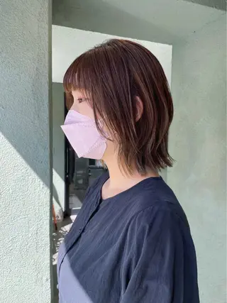 ミディアム カラー HIROKI ” stylistのヘアスタイル