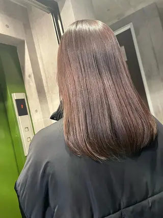 セミロング カラー 🎀髪質改善 そら🎀のヘアスタイル