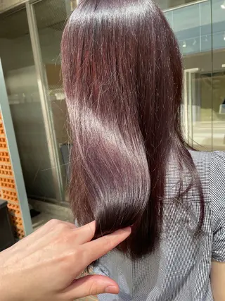 ミディアム カラー 吉田一輝 外国人パーマのヘアスタイル