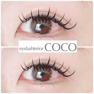 マツエク・マツパ アイラッシュテリアココ所属・アイラッシュテリア ココのマツエク・マツパデザイン