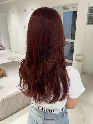 カラー yumea ⠀のヘアスタイル