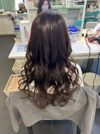 ロング Hair&make Mars+所属・Mars+ RISAのヘアスタイル