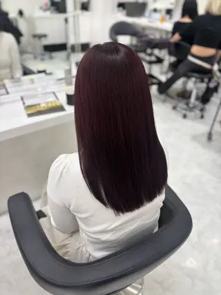 ロング カラー 韓国トレンドヘア🤍 Chima🤍のヘアスタイル