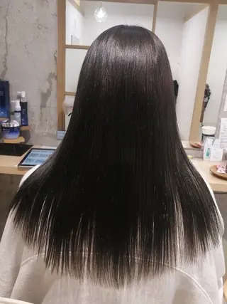 ロング 藤原仁美/レイヤー /透明感カラーのヘアスタイル