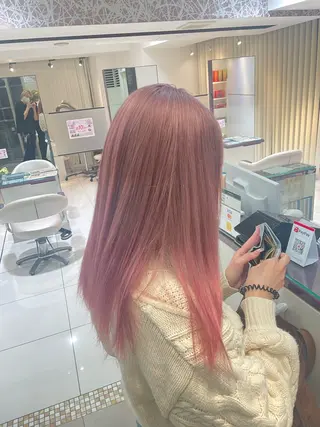 ロング カラー ゼンコー国分寺店所属・岡田 昂樹のヘアスタイル
