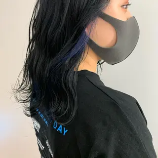 セミロング カラー 【韓国ヘア・ネイル】 HINATA🍒のネイルデザイン