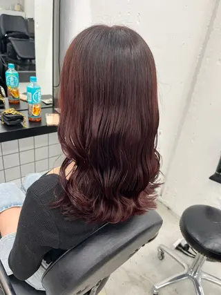 ミディアム カラー 🫧Ameri🫧 JILLSTUDIOのヘアスタイル