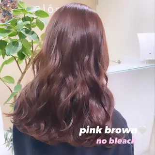 ロング カラー ブリーチなしWカラー 🎀韓国ヘア/amiのヘアスタイル