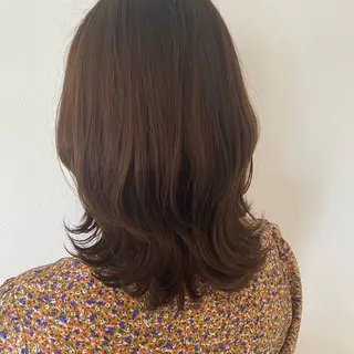 セミロング FERIA 緑地公園 🎀山口 ゆらら🎀のヘアスタイル
