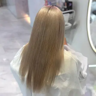 ロング カラー Ayu🍯/栄/ブリ ーチカラー/ヘアメのヘアスタイル