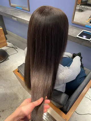 ロング カラー 🌿長尾俊汰🌿 透明感カラーのヘアスタイル