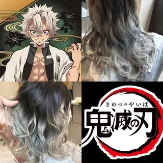 セミロング カラー パーマ ヘアアレンジ メンズ キッズ ネイル マツエク・マツパ 新宿駅近♡友達とOK 🦋W -ワット -のヘアスタイル