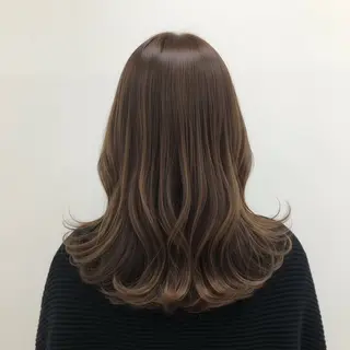 セミロング パーマ 💎高田正基💎 髪質改善✖️艶髪特化のヘアスタイル