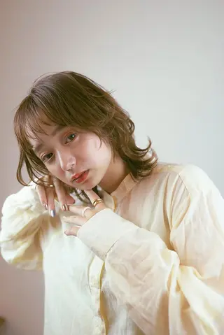 ミディアム 髪質改善✨艶髪✨ レイヤーカット 田畑のヘアスタイル