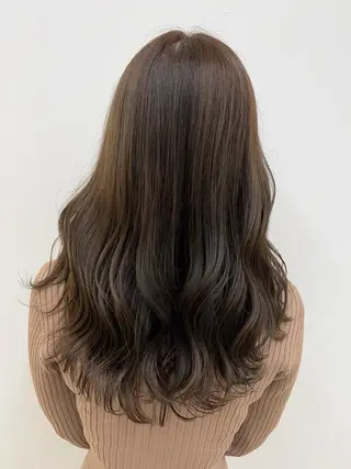 ミディアム カラー 角田 全史のヘアスタイル