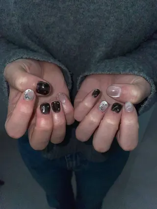 ネイル GO TODAY 吉祥寺Glint所属・うの 韓国ﾈｲﾙ໒꒱⋆⭒˚のネイルデザイン