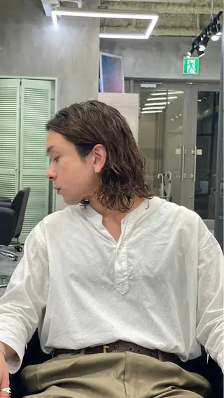 ミディアム メンズ the path所属・the path Seiyaのヘアスタイル