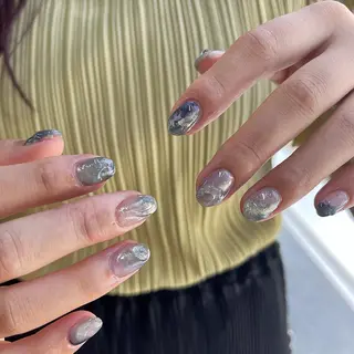 ネイル GRANDE大須 Cecil💜のネイルデザイン