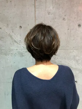 ショート 三宅 涼馬のヘアスタイル