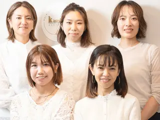 白髪ぼかし脱白髪染め kaminowaのヘアスタイル