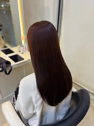 セミロング はらだ すずのヘアスタイル