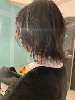 ミディアム カラー tension 【テンション】のヘアスタイル