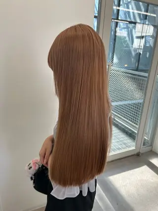 ロング 似合わせカラー/ ブリーチ🤩店長レンのヘアスタイル