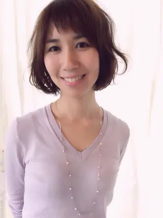 ショート 林 梓のヘアスタイル