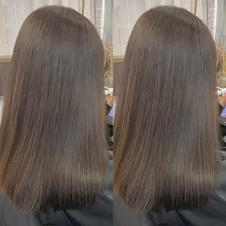 セミロング カラー パーマ ヘアアレンジ メンズ キッズ ネイル マツエク・マツパ アイブロウ 髪質改善🇰🇷 レイヤーカット/梅田のヘアスタイル