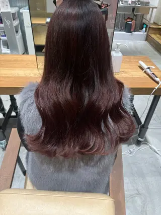 ロング カラー little lulu 梅田所属・Saya/ショート/ ボブ/大阪/梅田のヘアスタイル