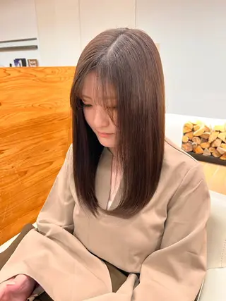 ロング 🎀渡部 凜花/髪質 改善/艶髪🎀のヘアスタイル