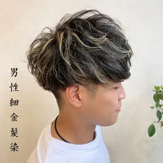 ショート カラー メンズ指名多数!! SiLO 田島のヘアスタイル
