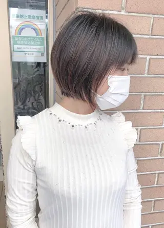 ショート 北條 優輝のヘアスタイル
