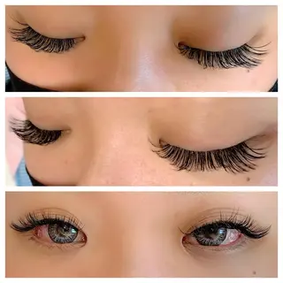 マツエク・マツパ GLITTER NAILS高速長田のマツエク・マツパデザイン