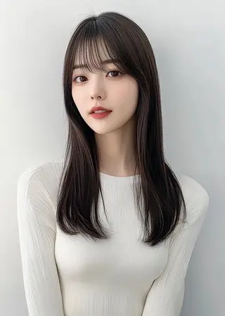 ロング 美髪×縮毛矯正 水上真由美😘のヘアスタイル