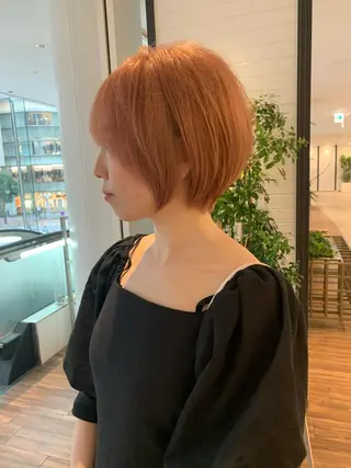 ショート カラー パーマ ヘアアレンジ メンズ キッズ ネイル マツエク・マツパ アイブロウ _WHITE所属・石川直樹 似合わせカット✨のヘアスタイル