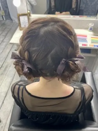 ヘアアレンジ shizuka 👸ヘアセット✨のヘアスタイル