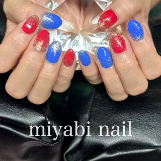 ネイル miyabi nail 桂川駅近くのネイルデザイン