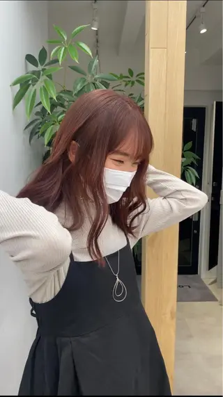 ミディアム カラー noa/ 渋谷のヘアスタイル