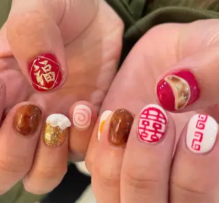 ネイル ゆびノさき茨木店 ニュアンス/アートのネイルデザイン