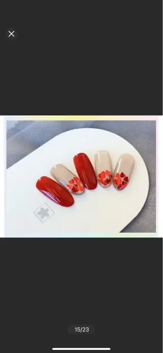 ネイル H3 Nail Tsuki🦋💙のネイルデザイン