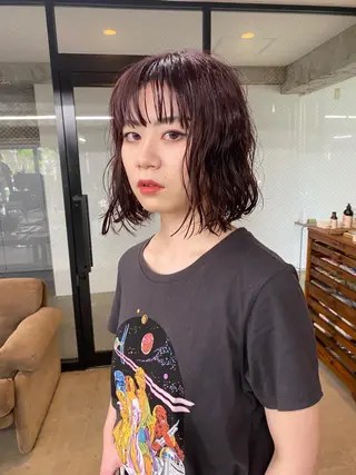 ミディアム GATTACA所属・KEI gattacaのヘアスタイル