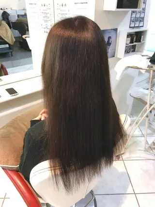 ロング カラー 保住 亮太のヘアスタイル
